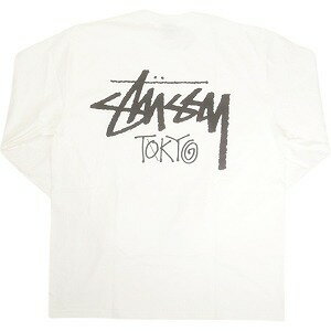 STUSSY ステューシー 25SS STOCK TOKYO LS TEE WHITE 東京限定ロンT 白 Size 【S】 【新古品・未使用品】 20820938