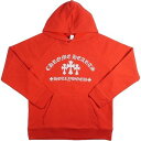 CHROME HEARTS クロム・ハーツ SWTSHRT U SAILIN ON HD PLVR ROCKER ARCH VINTAGE RED プルオーバー...