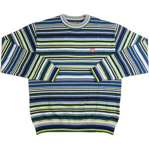 HUMAN MADE ヒューマンメイド 23AW MULTI STRIPED KNIT SWEATE