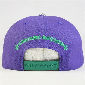CHROME HEARTS クロム・ハーツ HAT 5 PNL CAP BSBL PURPLE/GREEN ベースボールキャップ 紫 Size 【フリー】 【新古品・未使用品】 20787799