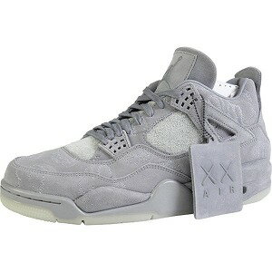 NIKE ナイキ ×KAWS AIR JORDAN 4 RETRO KAWS 930155-003 スニーカー 灰 Size 【27.0cm】 【中古品-ほぼ新...