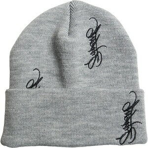 SUPREME シュプリーム 24SS Tag Beanie Heather Gray ビーニー 白 Size 【フリー】 【新古品・未使用品】 20791240