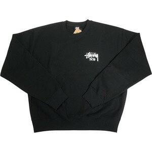STUSSY ステューシー 25SS STOCK TOKYO CREW BLACK 東京限定クルーネックスウェット 黒 Size 【L】 【新古品・未使用品】 20815366