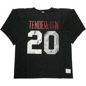 樂天商城 - TENDERLOIN テンダーロイン T-NFL CHAMPION BLACK フットボールトップ 黒 Size 【L】 【新古品・未使用品】 20833843