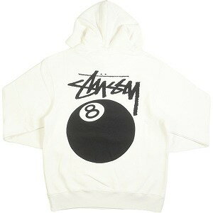STUSSY ステューシー 24SS 8 BALL HOODIE PIGMENT DYED Natural スウェットパーカー 白 Size 【L】 【新古品 未使用品】 20791196
