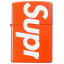 SUPREME シュプリーム Logo Zippo ジッポ 赤 Size 【フリー】 【新古品・未使用品】 20820527