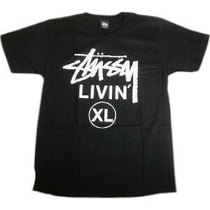 STUSSY ステューシー LIVIN‘XL TEE BLACK Tシャツ 黒 Size 【M】 【新古品・未使用品】 20812718 STUSSY ステューシー LIVIN‘XL TEE BLACK Tシャツ 黒 Size 【M】 【新古品・未使用品】 20812718