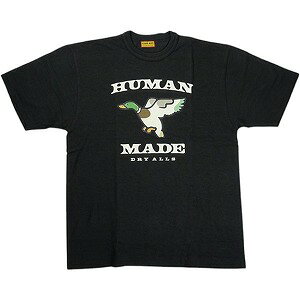 乐天商城 - HUMAN MADE ヒューマンメイド 25AW GRAPHIC T-SHIRT HM30TE009 BLACK かもTシャツ 黒 Size 【S】 【新古品・未使用品】 20824529
