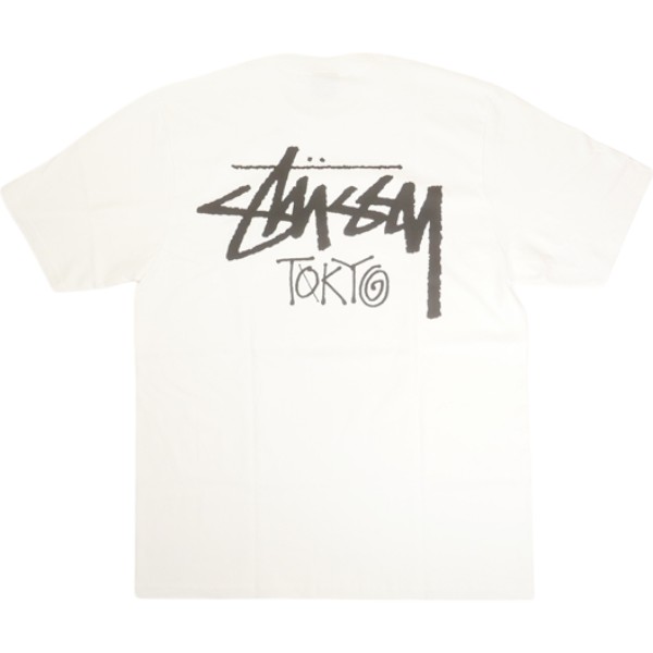 STUSSY ステューシー STOCK TOKYO TEE WHITE 東京限定Tシャツ 白 Size 【S】 【新古品・未使用品】 20836237