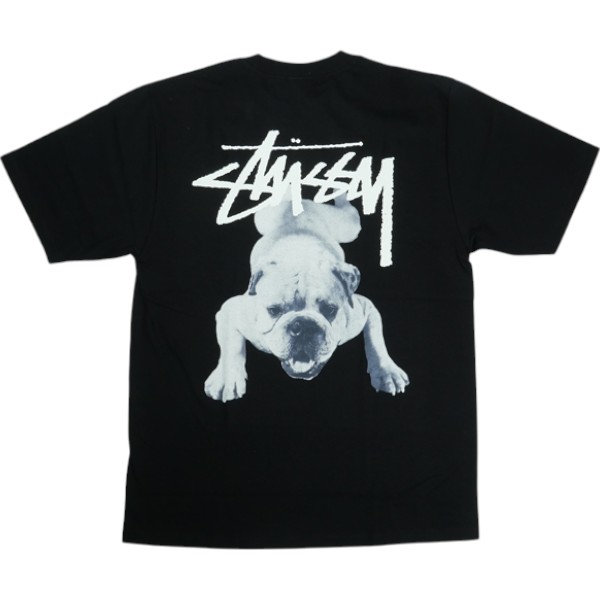 STUSSY ステューシー 25SS STOCK DOG TEE BLACK Tシャツ 黒 Size 【M】 【新古品・未使用品】 20835922