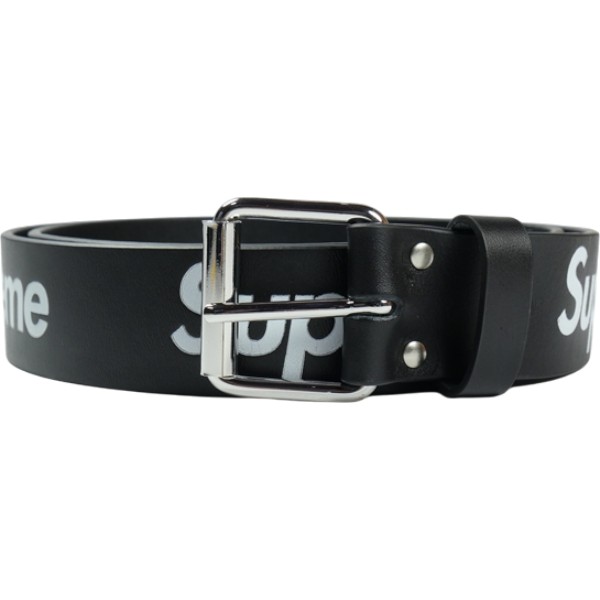 乐天商城 - SUPREME シュプリーム 25FW Repeat Leather Belt Black ベルト 黒 Size 【L】 【新古品・未使用品】 20837077
