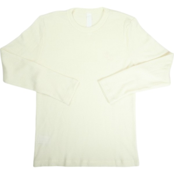 CHROME HEARTS クロム・ハーツ WFL WOOL THRML SNATCH LS CREW WHITE サーマルロンT 白 Size   30008853