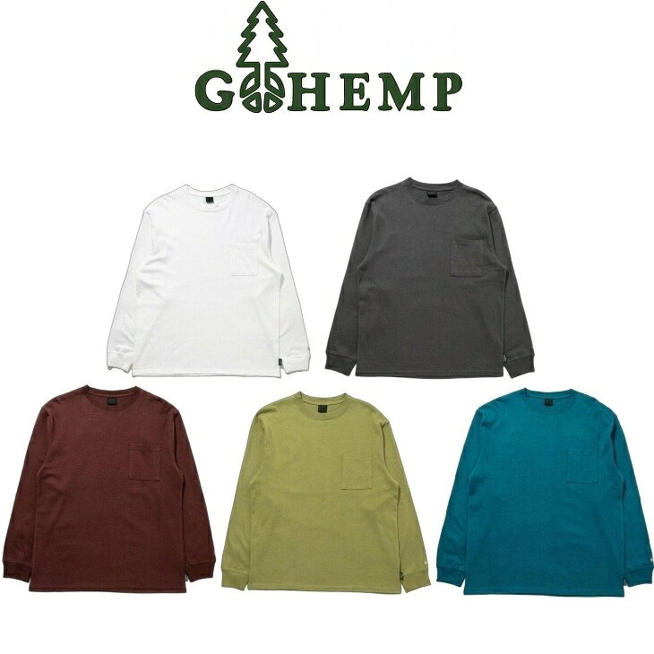 GOHEMPゴーヘンプ LOW POCKET TEE ロウポケットT…
