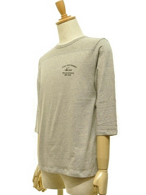 楽天市場 Men S Gohemp Fool The Hermit 25th Anniversary Football Tee ゴーヘンプと フールザハーミットの25周年アニバーサリーを記念したコラボレーションフットボールt ヘンプウェア Fool The Hermit