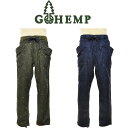 GOHEMPゴーヘンプ VENDOR ANKLE CUT PANTS ベンダーアンクルカットパンツ GOMA ART JACQUARD 活動20周年を迎えたディジュリドゥ奏者で あり画家のGOMAとのコラボレーションシリーズ