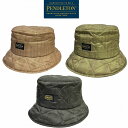 【送料無料】【MEN'S&WOMEN'S】PENDLETON ペンドルトン QT HAT(キルトハット)ペンドルトンからシンサレートを使用したキルトハット オリジナルプリント生地+中わたキルティング シンサレートとは3M社が研究・開発した高機能中綿素材断熱性・保温性に優れているのが特長(4)