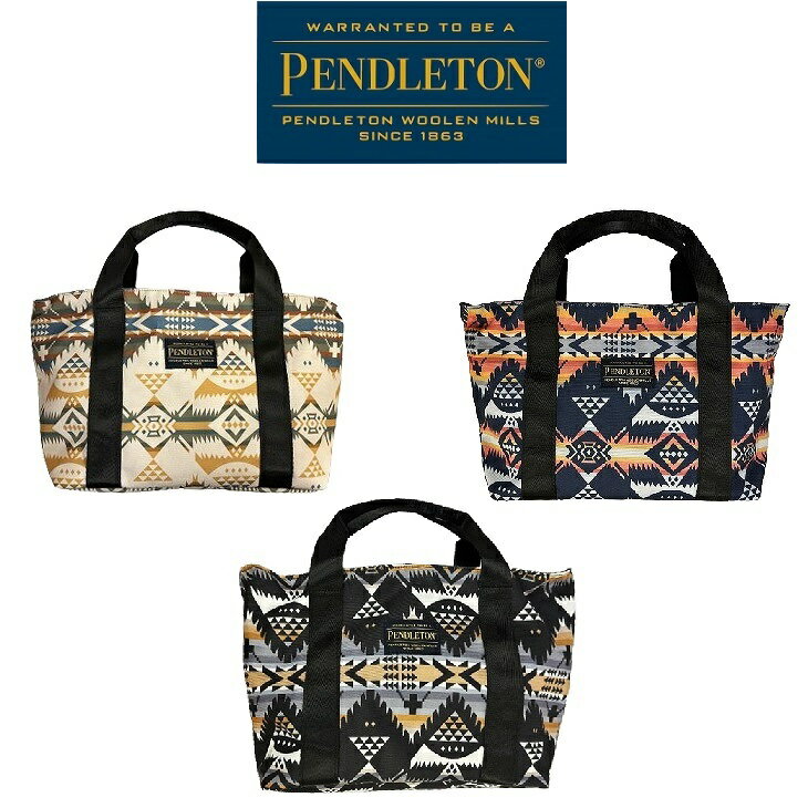 【送料無料】PENDLETON ペンドルトン TOTE BAG（トートバック）本国PENDLETONの24FWのハーディング柄 のトートバック オールシーズン使用できる便利なサイズ軽量なトートはマチが大きくとられているため見た目よりも収納力が高いのがポイントのハーディング柄バック