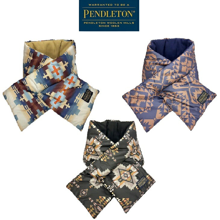 【送料無料】PENDLETON ペンドルトン ECOPET PUFFER MUFFLER エコペットパファーマ...