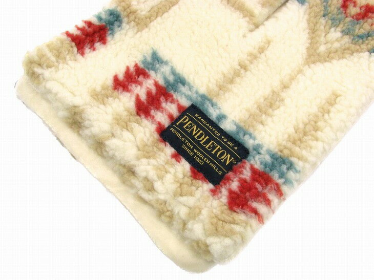 【送料無料】【MEN'S & WOMEN'S】PENDLETON ペンドルトン BOA MUFFLER ボアマフラー ハーディング柄のボアのマフラー 暖かい 2023 NEW ARRIVALS! FALL & WINTER COLLECTION 冬用 防寒 ふわふわ暖かいボアマフラー 3