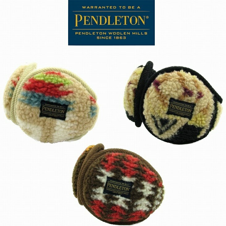 【送料無料】PENDLETON ペンドルトン BOA EAR MUFF HARDING ボア エヤ－マフ ハーディング柄のボアのイ..