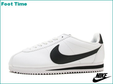 ナイキ ウィメンズ クラッシック コルテッツ レザー NIKE WMNS CLASSIC CORTEZ LEATHER ホワイト/ブラック/ホワイト WHITE/BLACK/WHITE 807471-101 レディース スニーカー