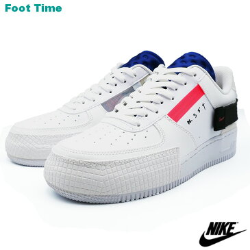 NIKE NIKE AF1-TYPE ナイキ ナイキ エア フォース ワン タイプ SUMMIT WHITE/RED ORBIT-WHITE サミットホワイト/レッドオービット-ホワイト CI0054-100 靴 メンズ靴 スニーカー