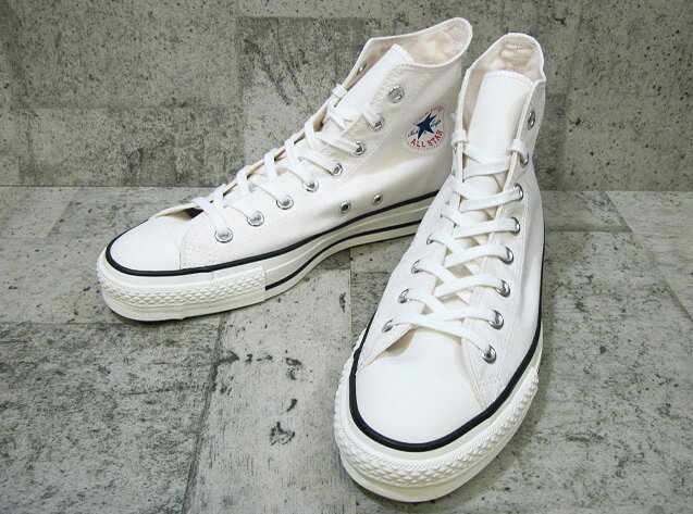 コンバース キャンバス オールスター J ハイ CONVERSE CANVAS ALL STAR J HI32067960WHITEスニーカー　メンズ ホワイト