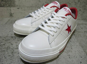 コンバース ワンスター J OX CONVERSE ONE STAR J OX WHITE/RED 32346512