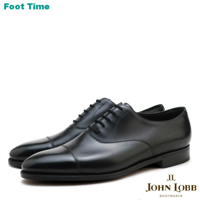 ジョン・ロブ ビジネスシューズ メンズ ジョンロブ シティ2 シングルレザー ブラック JOHN LOBB CITY2 SINGLE LEATHER BLACK キャップトゥ オックスフォード シューズ イギリス製 CAP TOE OXFORD SHOES MADE IN ENGLAND メンズ ビジネス ドレス シューズ