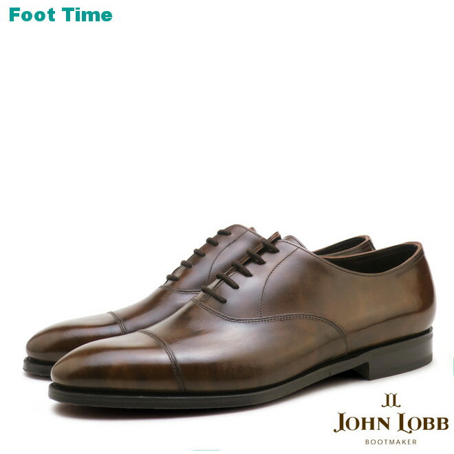 ジョン・ロブ ビジネスシューズ メンズ ジョンロブ シティ2 シングルレザー パリジャンブラウン JOHN LOBB CITY2 SINGLE LEATHER PARISIAN BROWN キャップトゥ オックスフォード シューズ イギリス製 CAP TOE OXFORD SHOES MADE IN ENGLAND メンズ ビジネス ドレス シューズ