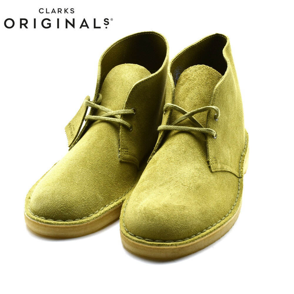 Clarks ORIGINALSの容姿の独創性がきわだつ靴。 つねに時代の主流となってきた歴史的な名品。戦時中に英国軍指揮官が履いていたブーツからインスピレーションをうけ、作られました。 1950年の発売以来、変わらないシンプルなデザインで現在も世界中で多くの人々に愛されているモデルです。 普段のぴったりのスニーカーと同じサイズか、横が若干狭いので 0.5cmアップがおすすめです。縦は余裕ができます。 ※上記は参考の目安にお使いください。測定方法によっても誤差が生じますので、予めご了承いただいた上お求め下さい。 購入前に必ず注意事項をお読みください→ コチラ Clarksの商品一覧は コチラ→Clarks 必ずご確認ください こちらの商品は弊社在庫およびメーカー流動在庫を含む商品となります。 限りなく最新の在庫状況を反映するよう努めてさせて頂いておりますが、選択肢が〇の場合でも完売、欠品の場合が御座います。 欠品の場合につきましてはメールにてご案内させて頂きました後、弊社にてキャンセル手続きを行わせて頂きますので予めご了承ください。