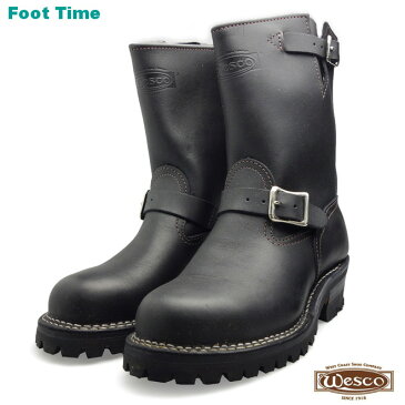 ウエスコ ボス エンジニアブーツ ブラック レザー ブラックソール WESCO BOSS BKST7709100 CUSTOM BOSS Black Leather メンズ ブーツ エンジニア