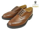 トリッカーズ バートン カントリーブーツ ウィングチップ ビーチナットアンティーク メンズ ブーツ Tricker's M5633 Bourton Countr...