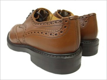 トリッカーズ バートン カントリーブーツ ウィングチップ ビーチナットアンティーク メンズ ブーツ Tricker's M5633 Bourton Country Shoe Beechnut Antique