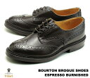 トリッカーズ バートン カントリーブーツ ウィングチップ エスプレッソバーニッシュ メンズ ブーツ Tricker's M5633 Bourton Country Shoe Espresso Burnished