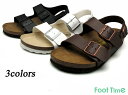 ビルケンシュトック ミラノ 3カラー BIRKENSTOCK MILANO 034701/034731/034791 D.BROWN/WHITE/BLACK サンダル ビルケン その1