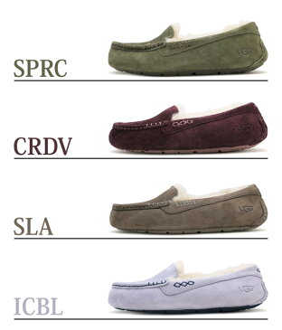 アグ アンスレー モカシン シープスキン UGG ANSLEY 3312【8 COLORS】 BLACK CHESTNUT CHOCO LGRY MAHOGANY靴 レディース靴