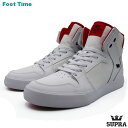 SUPRA VAIDER スープラ ベイダー WHITE/RED-WHITE ホワイト/レッド-ホワイト 08044-148 靴 メンズ靴 スケートスニーカー