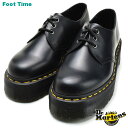 Dr.MARTENS 1461 QUAD 3EYE OXFORD SHOE ドクターマーチン 1461 クアッド 3ホール オックスフォード BLACK ブラック 靴 メンズ靴 レディース靴 厚底 R25567001