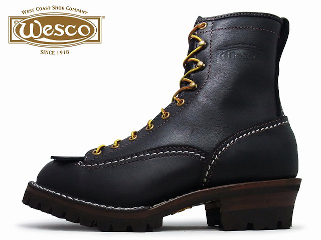 ウエスコ ジョブマスター WESCO JOBMASTER 108100 8インチ BLACK BROWN ブラック ブラウンソール