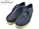 N[NX r[ [ CLARKS WALLABEE UKKi 26154744 CNu[ XG[h INKBLUE