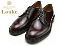 ローク プレーントゥ Loake 771 バーガンディ メンズ ビジネスシューズ