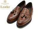 ローク ローファー スリッポン タッセル Loake RUSM マホガニー メンズ ビジネスシューズ