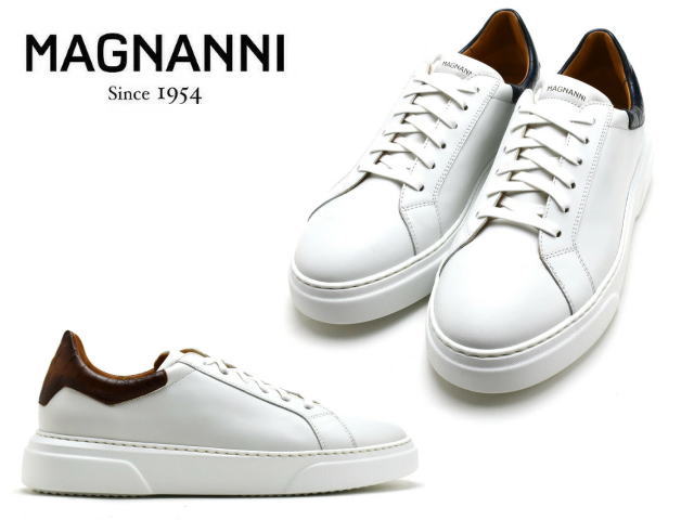 マグナーニ スニーカー MAGNANNI 23825 メンズ レザースニーカーのサムネイル