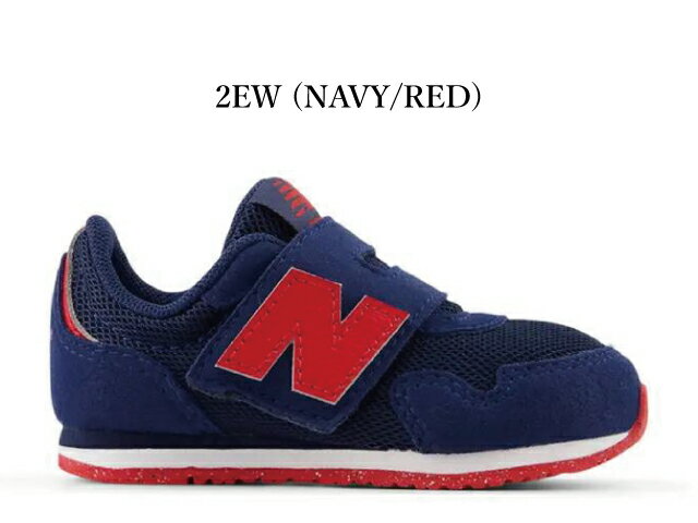 乐天商城 - ニューバランス ベビー キッズ ジュニア 323 new balance I323 IV323 2EW ネイビー レッド 子供靴 スニーカー 通園 運動会 新作