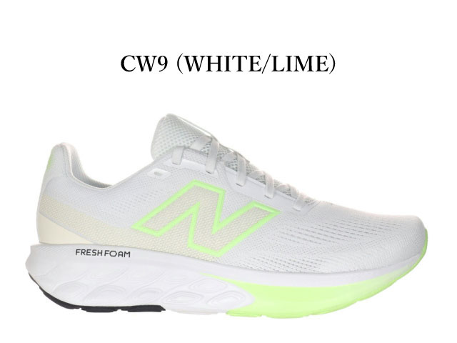 乐天商城 - ニューバランス フレッシュフォーム M520 new balance Fresh Foam v9 CW9 ホワイト ライム ランニング ウォーキング メンズ スニーカー
