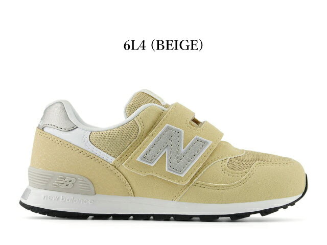 ニューバランス キッズ スニーカー 313 new balance P313 PO313 6L4 ベージュ 子供靴 スニーカー 通学 運動会