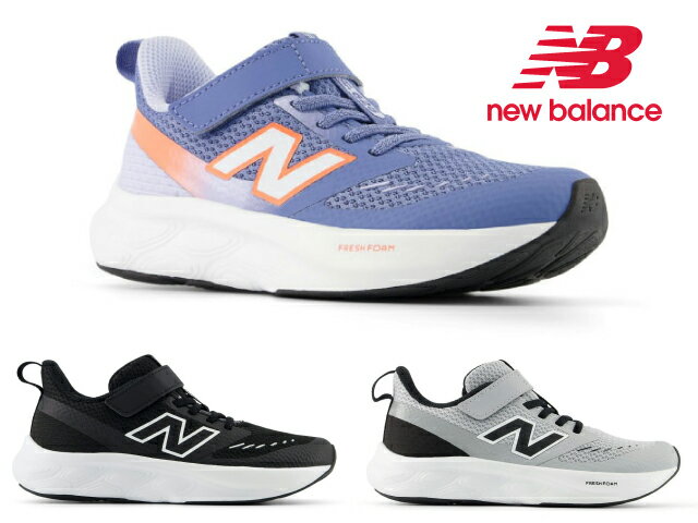 乐天商城 - ニューバランス キッズ スニーカー 625 new balance P625 PT625 ベルトタイプ 子供靴 通学 運動会 ブラック ブルー グレー NB