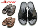 レザーサンダル メンズ OUTNUMBER アウトナンバー 本革 レザーサンダル 80000 SANDAL メンズ