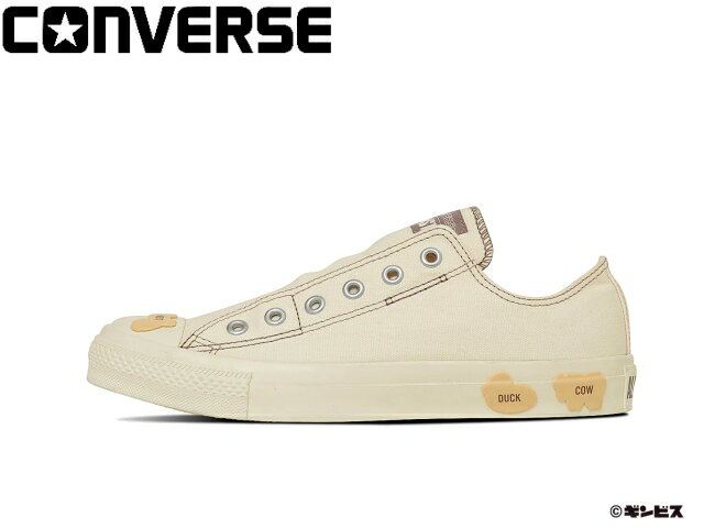 コンバース オールスター BS スリップ OX たべっ子どうぶつ CONVERSE ALL STAR BS SLIP OX / TABEKKO D..